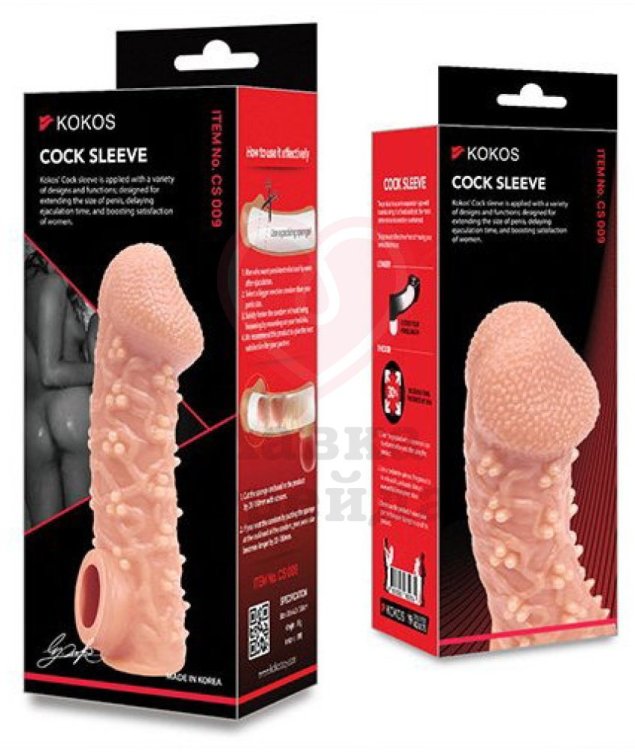 Насадка с отверстием для мошонки kokos l