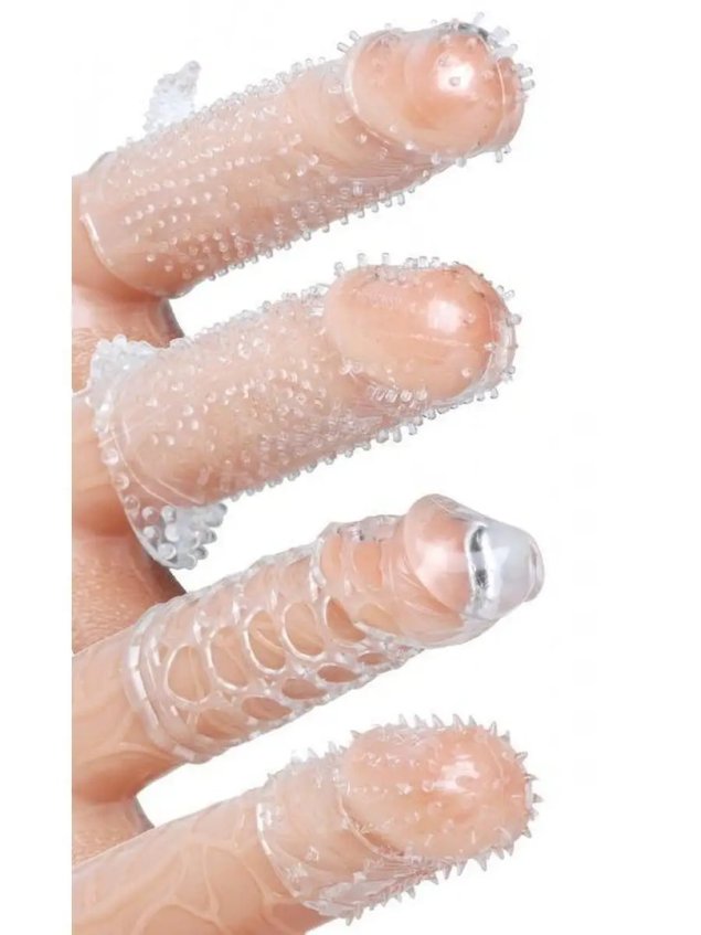 Силиконовая насадка на палец