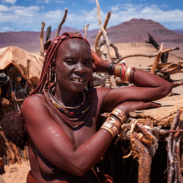 Племя Химба в Намибии