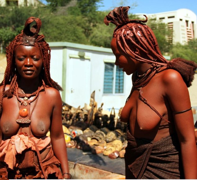 Химба женщины сиськи попка