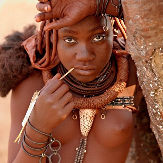 Племя химба девушки
