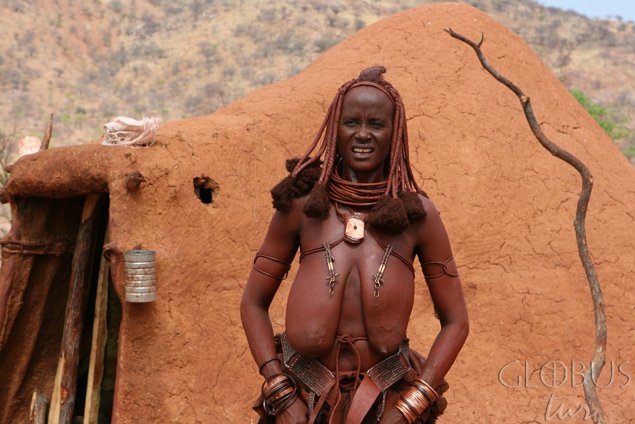 Племя Химба большие груди