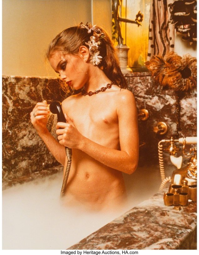 Брук шилдс фотосессия гарри гросса 1975