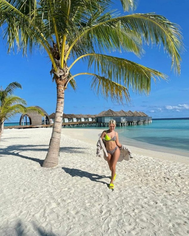 Анастасия волочкова на мальдивах