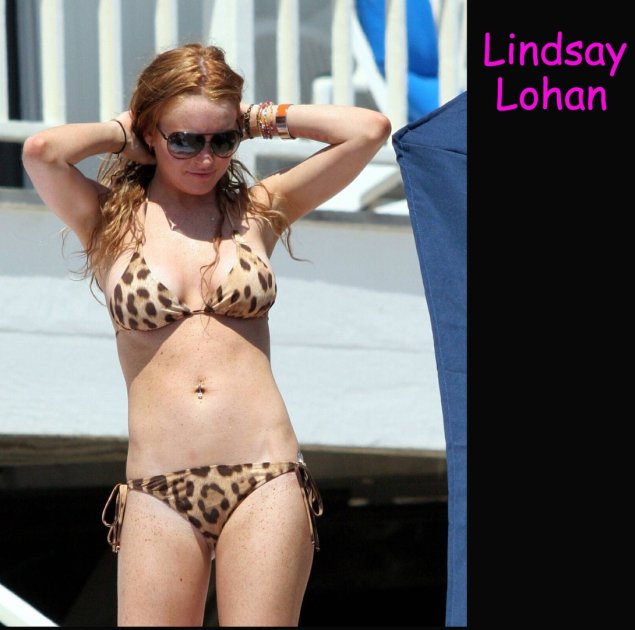 Линдси лохан в купальнике