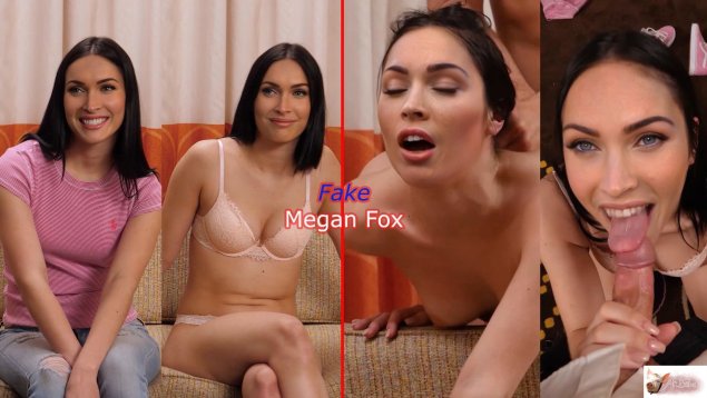 Порно с megan fox