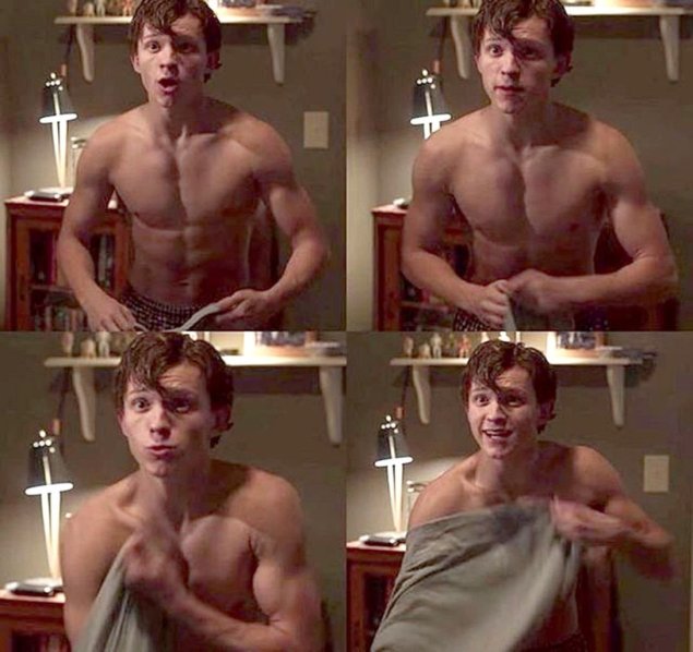 Питер Паркер том Холланд торс