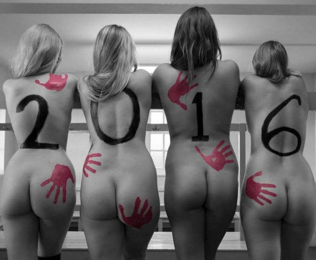 Прикольные голые женщины