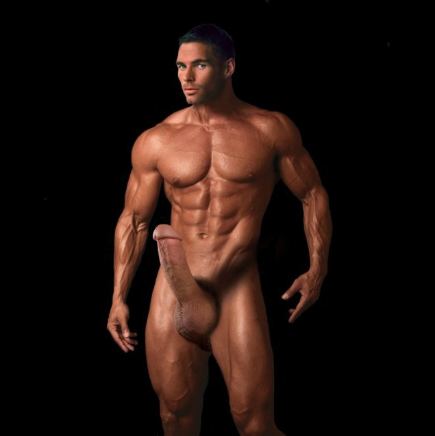 Голые культуристы мужики