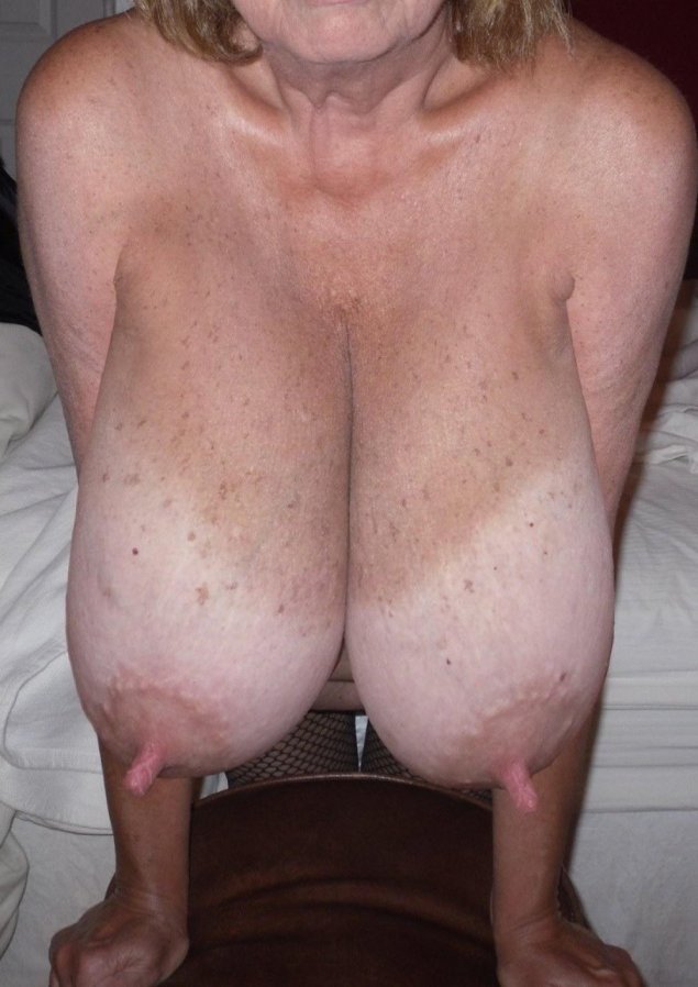 Висячие сиськи старушек