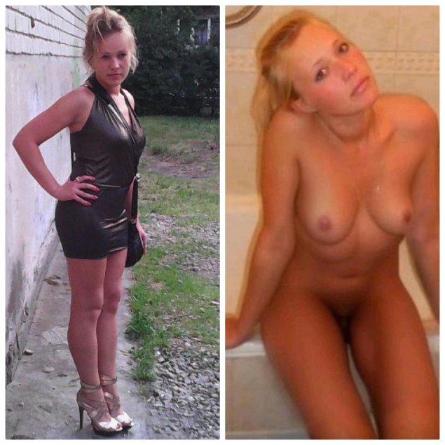 Одетые раздетые девушки