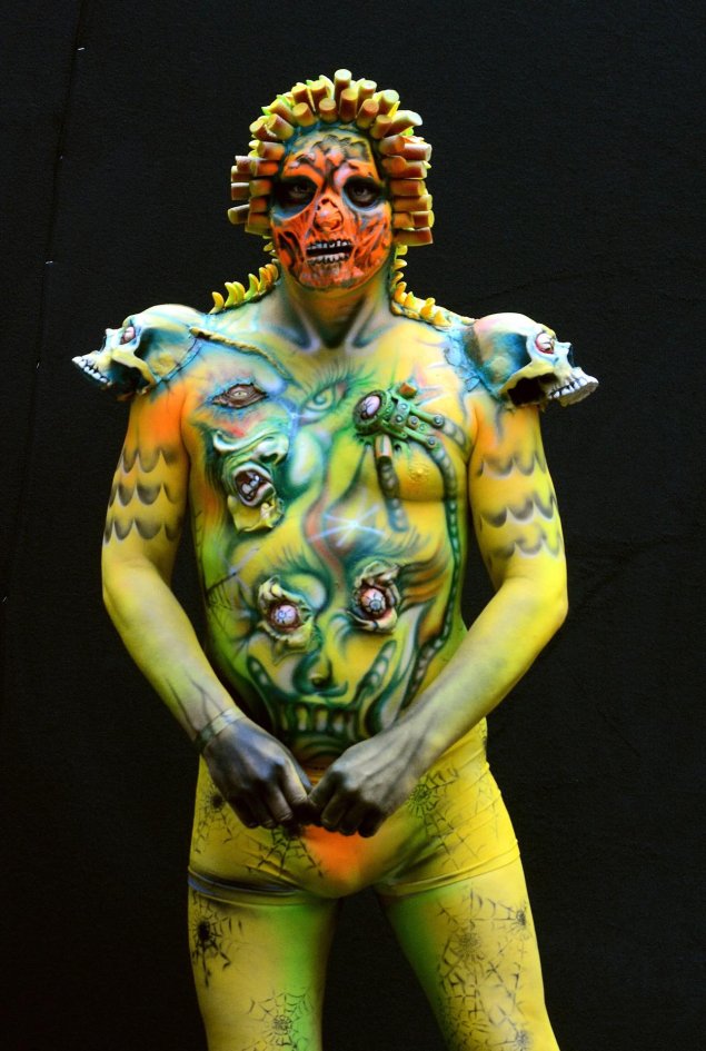 Бодипейнтинг искусство