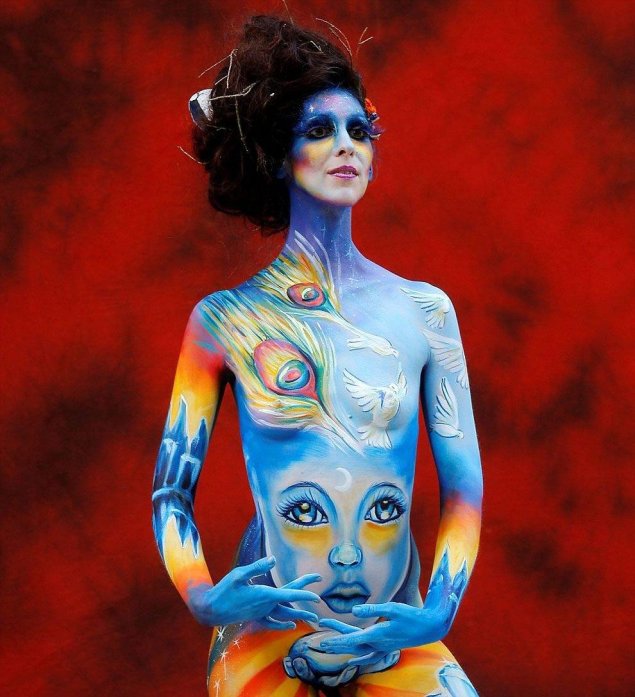 Боди арт искусство