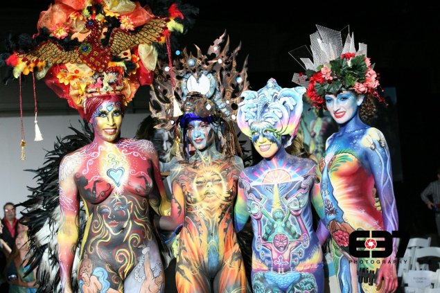 Бодипейнтинг искусство