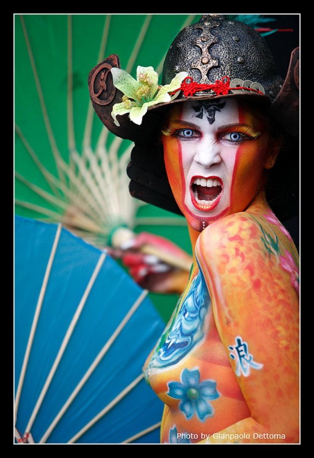 Бодипейнтинг искусство