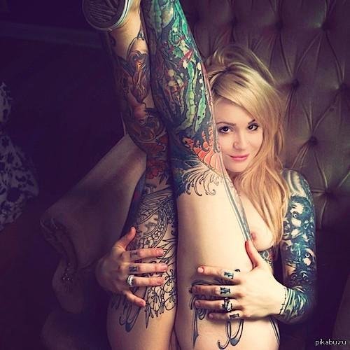 Татуированные модели
