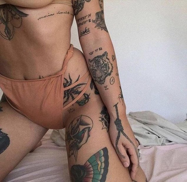 Сексуальная татуировка