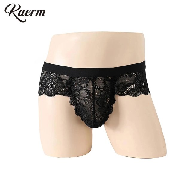 Кружевное нижнее белье мужское