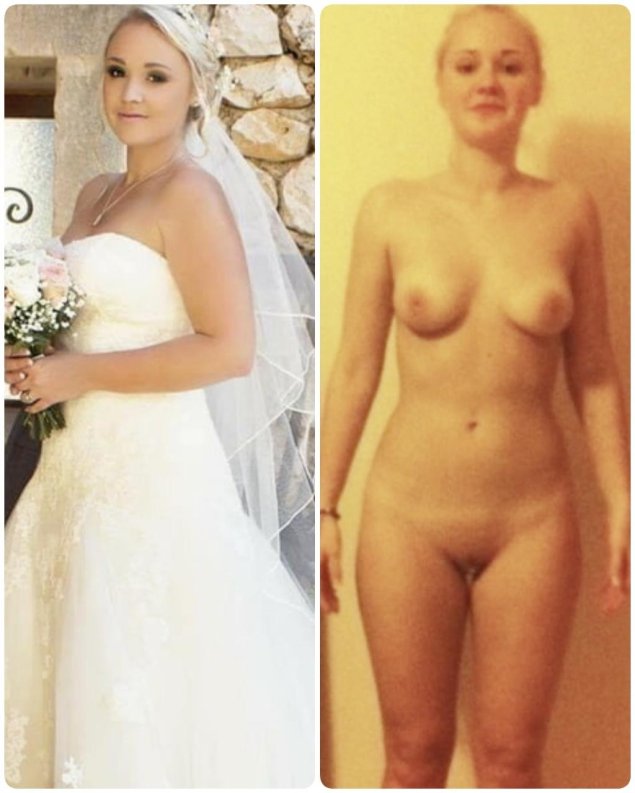 Невеста голышом before after