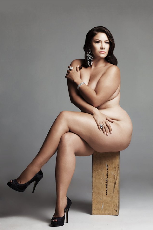 Виктория джанашвили модель плюс сайз nude