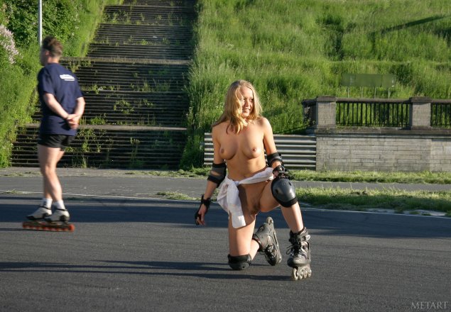 Катание на роликах