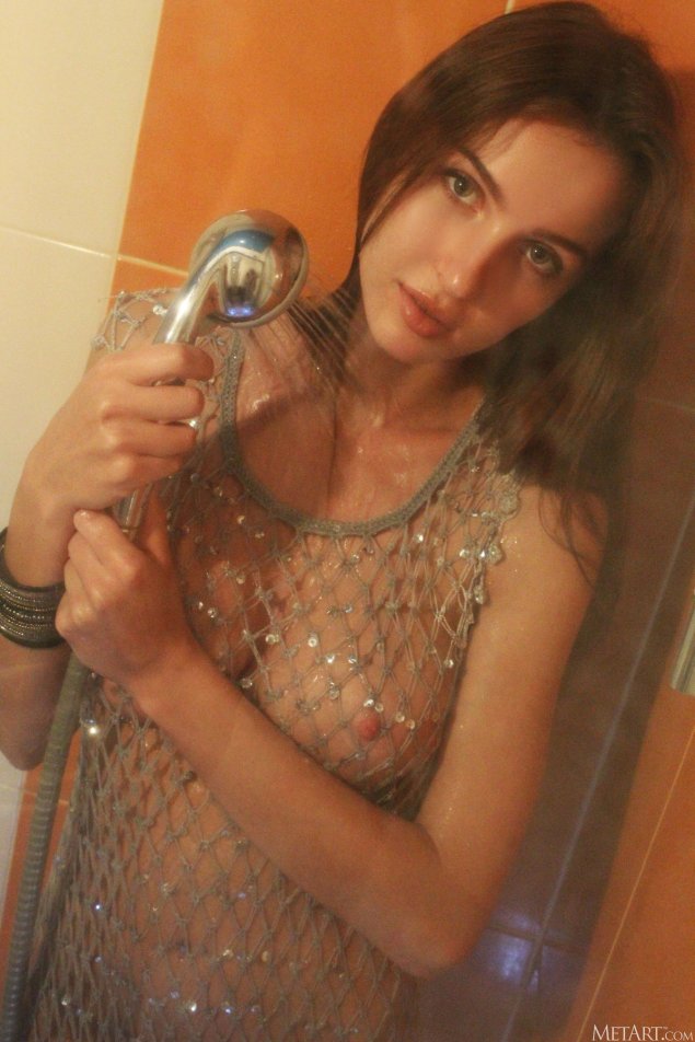Holly Haim in Dripping from Metart